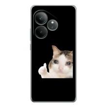 Бампер с принтом Мемы для Realme GT Neo 7 – Кот в слезах