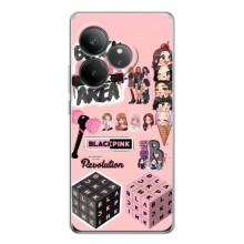Чехлы с картинкой для Realme GT Neo 7 – BLACK PINK коллаж