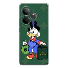 Чехлы для Realme GT Neo 7 - Скрудж МакДак Louis Vuitton (PREMIUMPrint) (Богатая Утка)