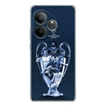 Чехлы для Realme GT Neo 7 (VPrint) - Футбольные клубы (Кубок ЛЧ)