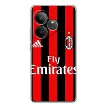 Чехлы для Realme GT Neo 7 (VPrint) - Футбольные клубы (Milan)