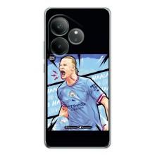 Чехлы с принтом для Realme GT Neo 7 Футболист – гол Эрлинг Холланд