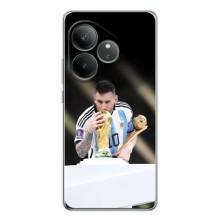Чехлы Лео Месси Аргентина для Realme GT Neo 7 – Кубок Мира