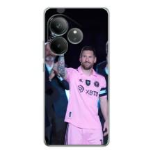Чехлы Лео Месси в Майами на Realme GT Neo 7 – Золотой мяч Месси