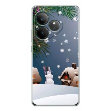 Чехлы на Новый Год Realme GT Neo 7 – Зима