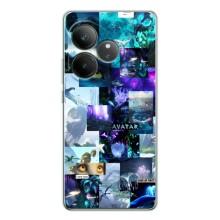 Чехлы с фильма АВАТАР для Realme GT Neo 7 (AlphaPrint) (коллаж Аватар)