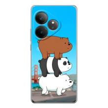 Чехлы с Пандами на Realme GT Neo 7 – Друзья