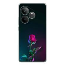 Чехлы с принтом Розочки для Realme GT Neo 7 – Ночная роза