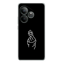 Чехлы (Знак сердечка) на Realme GT Neo 7 – Знак Сердечка