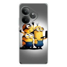 Чехол для Ребёнка на ДжиТи Нео 7 (VPrint) (Три миньона)