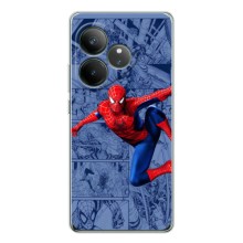 Силиконовый Чехол для Realme GT Neo 7 (Человек Паук)