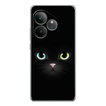 Чехол на тематику: Коты для Realme GT Neo 7 (Черный Котик)