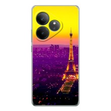 Чехол с Эйфелевой башней на Realme GT Neo 7 – Яркая башня