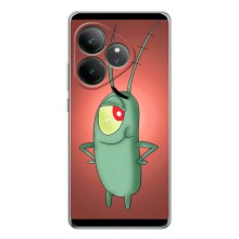 Чохол з картинкою "Одноокий Планктон" на Realme GT Neo 7 (Стильний Планктон)