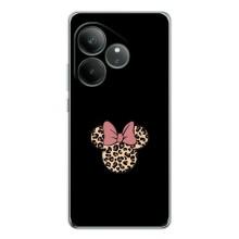 Чехол с леопардовым принтом на Realme GT Neo 7 – Леопардовая Минни