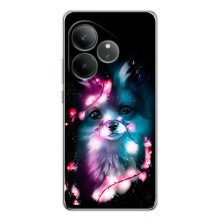 Чехол с Лисичкой для Realme GT Neo 7 – Черная Лиса