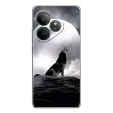 Чехол с Волком на Realme GT Neo 7 – Волк и луна