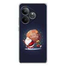 Чохол Санта Клаус для Realme GT Neo 7 (Подарунки від Санти)