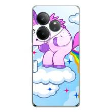 Чохол Unicorn на Realme GT Neo 7 – Веселка Єдиноріга