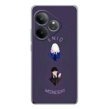 Чохли Венсдей на Realme GT Neo 7 Уенсдей (AlphaPrint) (Венздей і подруга)