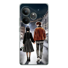 Чехол с дизайном Венздей 2 на Realme GT Neo 7 – Уэнсдей и Тайлер