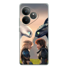 Чехол как приручить дракона на Realme GT Neo 7 – Гикавка и Астрид