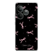 Чохол з бантиками на ДжіТі Нео 7 (Банти на чорному)