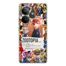Чехол Зоотрополіс на Realme GT Neo 7 – Коллаж Зоо