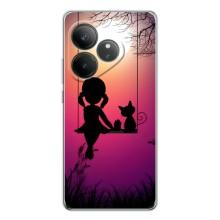 Девчачий Чехол для Realme GT Neo 7 – На качели