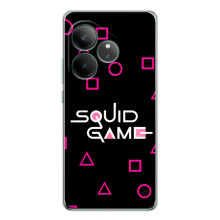 Чехол Гра в кальмара для Realme GT Neo 7 – Логотип игры кальмара