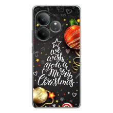 Рождественские Чехлы для Realme GT Neo 7 (VPrint) (Елочка)