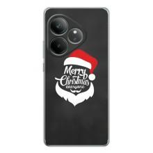 Рождественские Чехлы для Realme GT Neo 7 (VPrint) (Санта Крисмас)