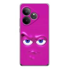 Чохли (ТПУ) (смішні стікери) для Realme GT Neo 7 – Хитра мордочка