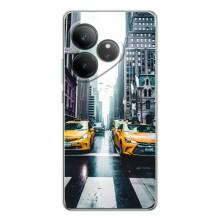 Силиконовый бампер (Работники) на Realme GT Neo 7 – Такси