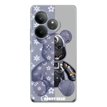 Силиконовый чехол для Realme GT Neo 7 (Медведь Louis Vuitton)