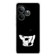 Силиконовый Чехол на Realme GT Neo 7 с картинкой Nike (Nike стиль)