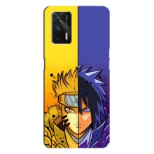 Купить Чехлы на телефон с принтом Anime для Реалми ГТ Нео (Naruto Vs Sasuke)