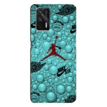 Силиконовый Чехол Nike Air Jordan на Реалми ГТ Нео (Джордан Найк)