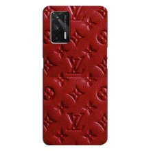 Текстурный Чехол Louis Vuitton для Реалми ГТ Нео – Красный ЛВ
