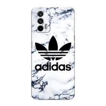 Чохли Адидас для Realme GT (AlphaPrint) (Адідас на мраморі)