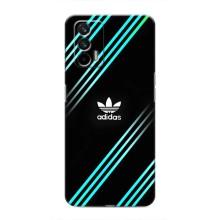 Чохли Адидас для Realme GT (AlphaPrint) (Адідас з полосами)