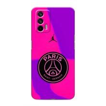 Чохли PSG для Realme GT (AlphaPrint) (яскравий ПСЖ)