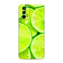 Чохли з фруктами для Realme GT (VPrint) (Лайм)