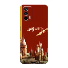 Чехлы с Гарри Поттером для Realme GT (AlphaPrint) – Hogwarts