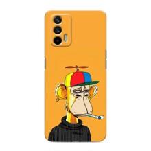 Чохли з Мавпами NFT для Realme GT (AlphaPrint) (Нудна мавпа NFT)