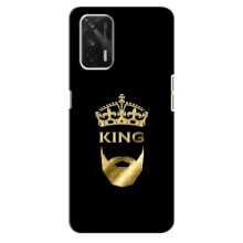Чохол (Корона на чорному фоні) для Реалмі ГТ – KING
