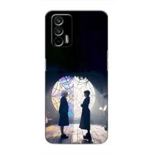 Чехлы Венсдей на Realme GT Уэнсдей (AlphaPrint) (Уэнздей и Инид)