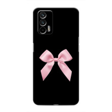 Чохол банти для Realme GT – Бант на чорному