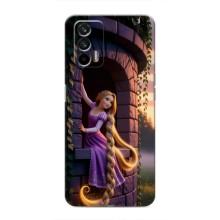 Чехол Рапунцель для Realme GT (Рапунцель на башне)