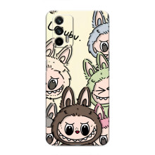 Чехол с Лабубу на Realme GT – Коллаж Лабубу